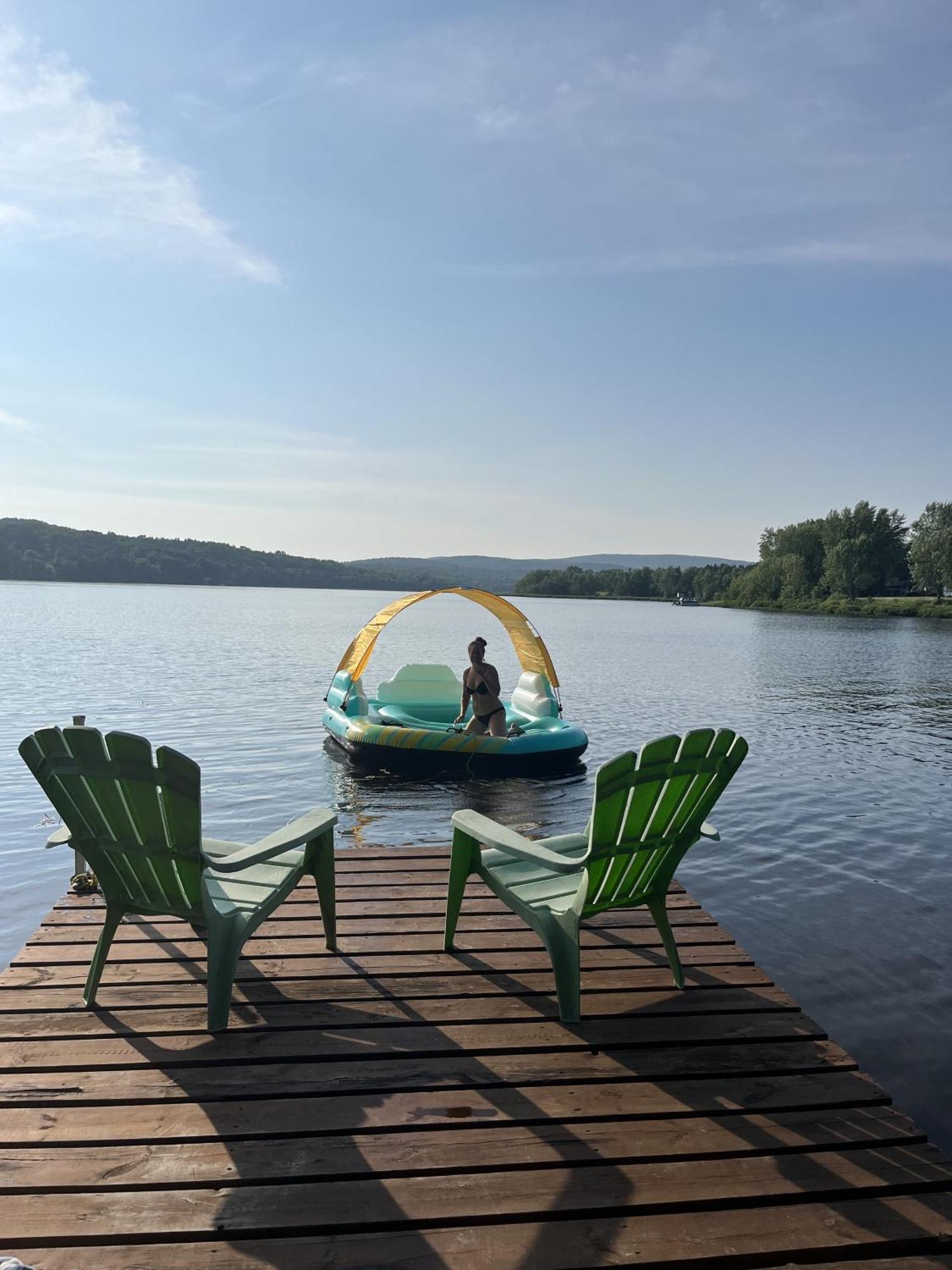 Auberge De Ferme-Neuve Lac-Saint-Paul Buitenkant foto